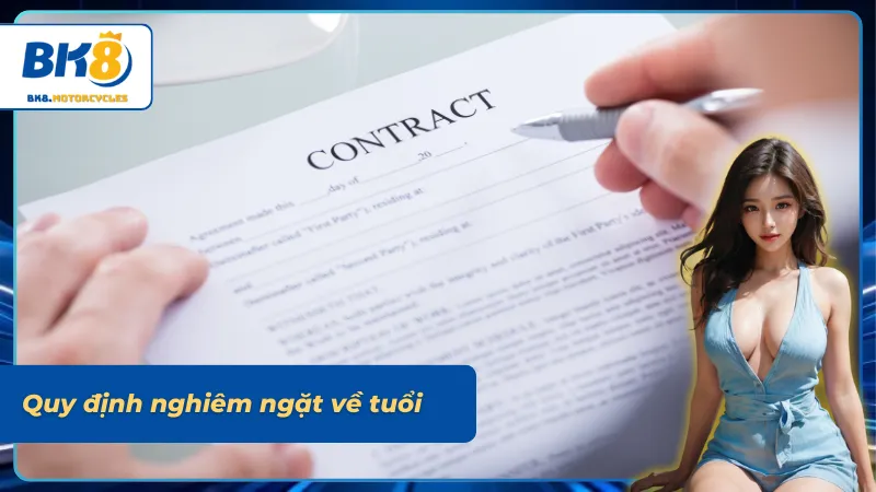 Bản tuyên bố miễn trừ trách nhiệm có quy định nghiêm ngặt về độ tuổi